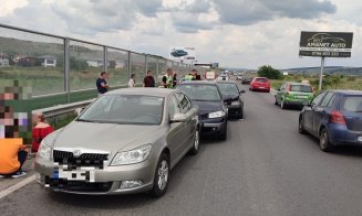 Accident grav cu 4 mașini implicate la Apahida
