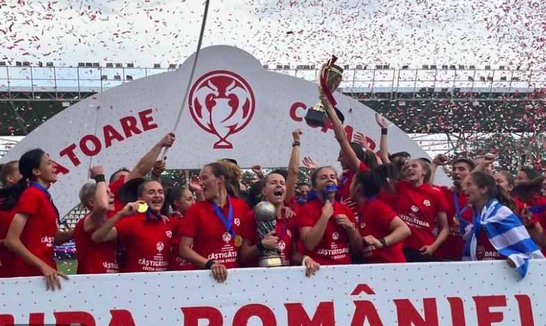 Olimpia Cluj pierde finala Cupei României la fotbal feminin