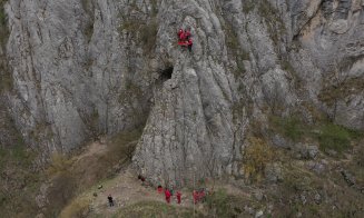 PREMIERĂ în România: exercițiu de salvare în Cheile Turzii