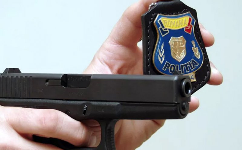 Poliţiştii din Apahida au folosit pistoalele pentru a prinde un infractor cu mandat de arestare pentru trafic de minori şi tâlhărie