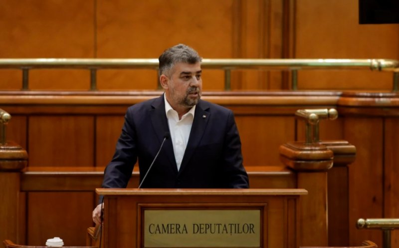 Premierul desemnat, discurs în plenul reunit: „Fuga nu este în ADN-ul PSD”
