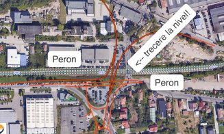 Intersecție de la Tăietura Turcului ar putea deveni periculoasă pentru pietoni. Pro Infrastructura vine cu o soluție