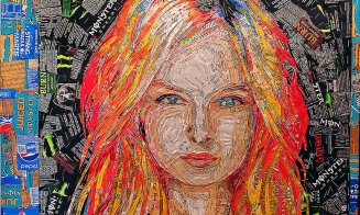 „Autoportretul” lui Vincent Van Gogh și multe alte opere realizate din materiale reciclate. Descoperă tablouri din doze de aluminiu, la Iulius Mall Cl