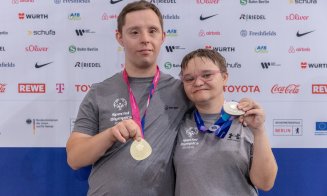 Medalii de aur și argint obținute de clujeni la Jocurile Mondiale Special Olympics de la Berlin