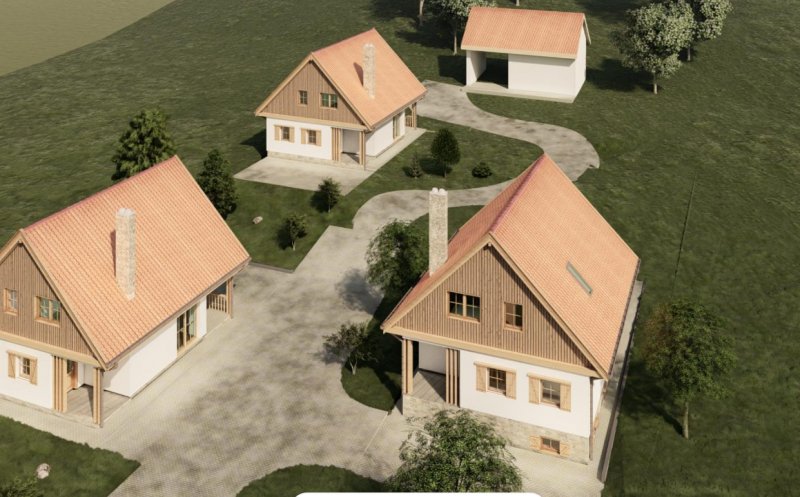 Cum arată casele de vacanță lăudate de arhitectul șef al Clujului! Au primit aviz FAVORABIL