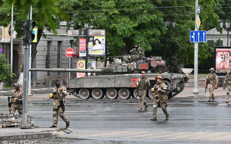Oamenii lui Prigojin se îndreaptă spre Moscova/ Elicoptere militare și un avion rusesc, doborâte de trupele Wagner