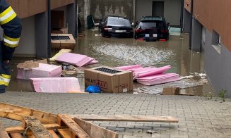 Primele solicitări pentru intervenții ale ISU Cluj după ploile torențiale de duminică