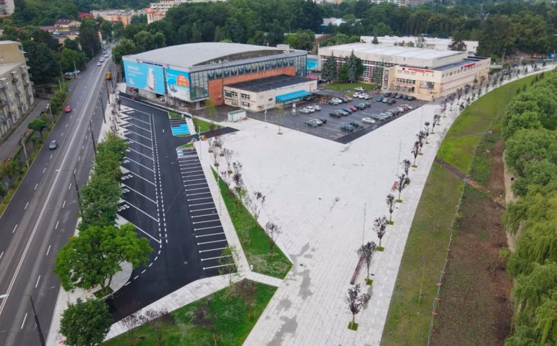 Update lucrări pe Platou Sălii Sporturilor din Cluj-Napoca