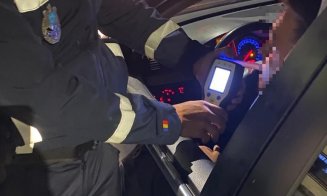 Șoferi rupți de beți, drogați sau fără permis, prinși de polițiști pe drumurile din Cluj