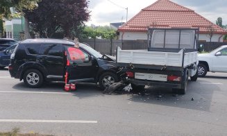 Un nou ACCIDENT rutier pe strada Corneliu Coposu din Cluj-Napoca. Două persoane, evaluate medical