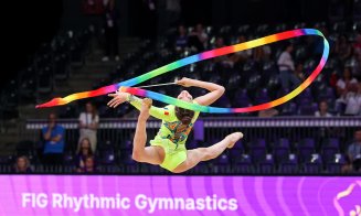 Performanță istorică pentru gimnastica ritmică românească, la BT Arena din Cluj-Napoca