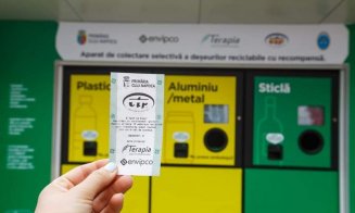 CONTAINER de reciclare pentru bilete GRATIS de BUS și în Gheorgheni! Ce trebuie să faci