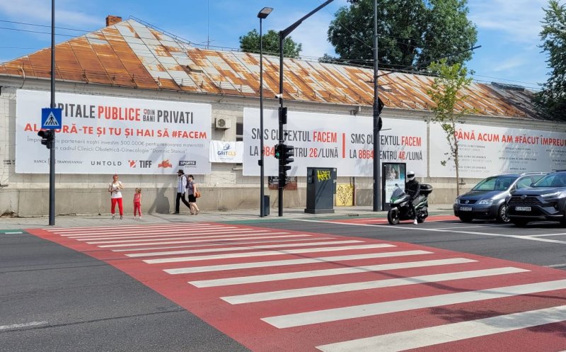 Se face! Imagini de pe șantierul Clinicii Stanca din Cluj-Napoca. Cum merge renovarea maternității