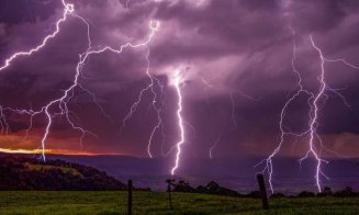 Noi mesaje RO-ALERT de vreme instabilă! Furtună în Cluj-Napoca și în alte zeci de localități din județ