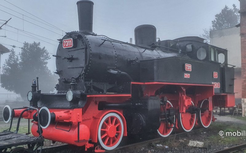 CFR Marfă vrea să vândă locomotivele istorice din muzeul de la Dej pentru plata datoriilor către ANAF