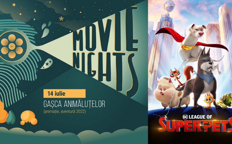 Fashion sustenabil și film în Iulius Parc: târgul caritabil de haine CATRAFU – SALE și o seară cu supereroii „DC League of Super-Pets”
