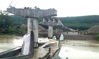 ”Podul de piatră s-a dărâmat”: Grinzi de mii de tone, măturate de vânt / Incompetență inginerească