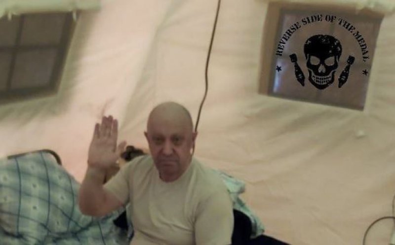 Prima imagine cu Prigojin după rebeliunea din Rusia. Șeful Wagner s-a pozat în chiloți