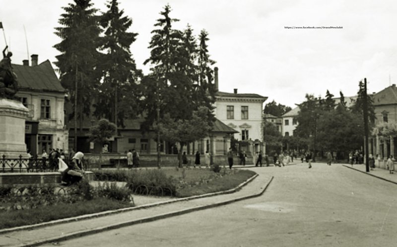 Piața Păcii (actuala Piață Lucian Blaga), cca.1959