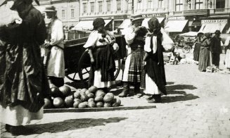 Zi de târg în Clujul anului 1908