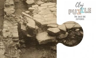 Care e povestea drumului roman din subsolul Marty din Piața Muzeului