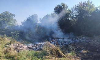 INCENDIU în Cluj-Napoca. Începe perioada ”piromanilor” care ”curăță” terenurile de vegetația uscată