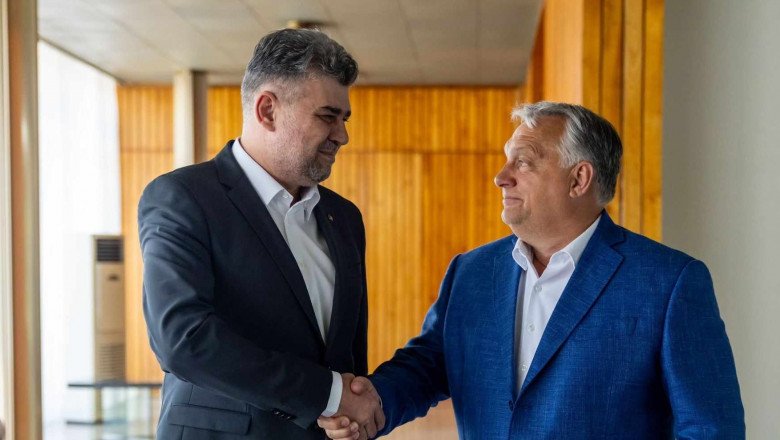 Ce au discutat Ciolacu și Viktor Orban la prânzul privat