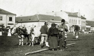 Zi de târg în Clujul anului 1908