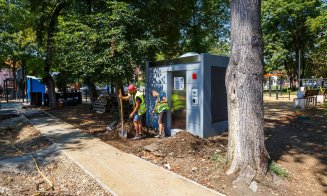 Parcul “ 14 Iulie”  se apropie de finalizare