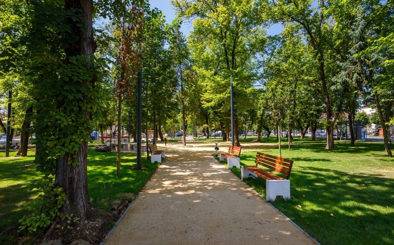 Parcul “ 14 Iulie”  se apropie de finalizare