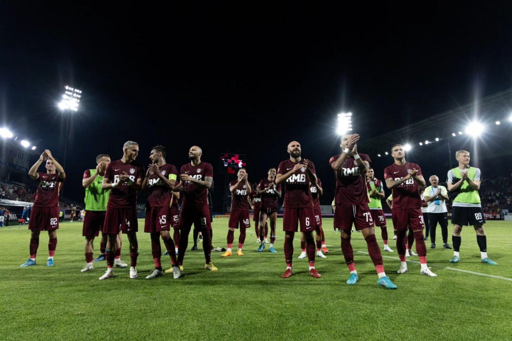 Repetiție reușită pentru Conference League. CFR Cluj se întoarce cu toate punctele de la Arad