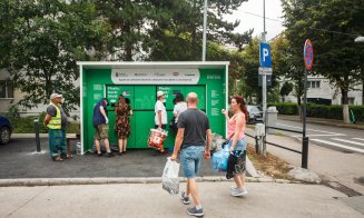 Primarul Boc: „Cantitate record de deșeuri colectate de clujeni la aparatele de reciclare cu recompensă”