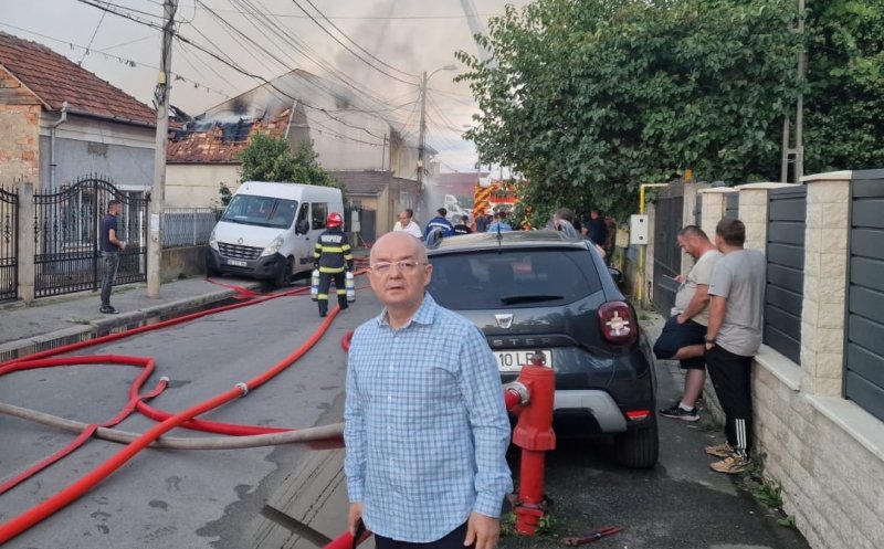 Incendiu Mărăști | Primarul Boc: „Nimeni nu a fost cu viața în pericol”