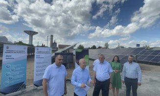 Clujul are un nou parc fotovoltaic. Boc: „30% din energia folosită pentru a încălzi apartamentele cu termoficare e produsă de panouri”