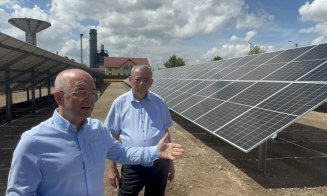 Clujul are un nou parc fotovoltaic. Boc: „30% din energia folosită pentru a încălzi apartamentele cu termoficare e produsă de panouri”