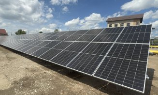 Clujul are un nou parc fotovoltaic. Boc: „30% din energia folosită pentru a încălzi apartamentele cu termoficare e produsă de panouri”