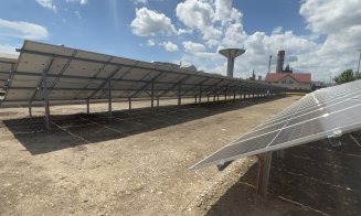 Clujul are un nou parc fotovoltaic. Boc: „30% din energia folosită pentru a încălzi apartamentele cu termoficare e produsă de panouri”