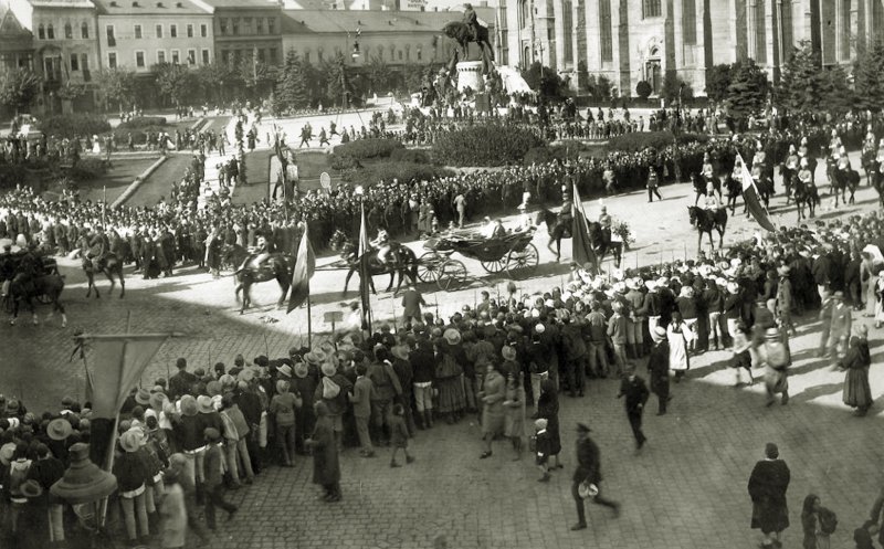 Vizita familiei regale la Cluj, 1937