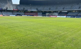 Gazonul de pe Cluj Arena, pregătit pentru Derby. Mesajul lui Alin Tișe