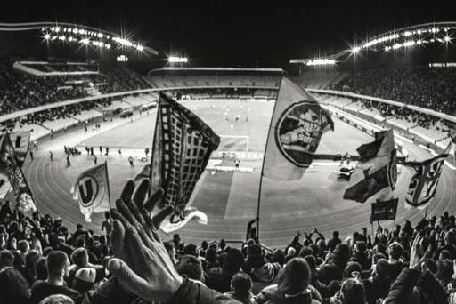 DERBY DE CLUJ: Coregrafie pregătită de galeria Universității pe Cluj-Arena / Apel la fair-play și respect