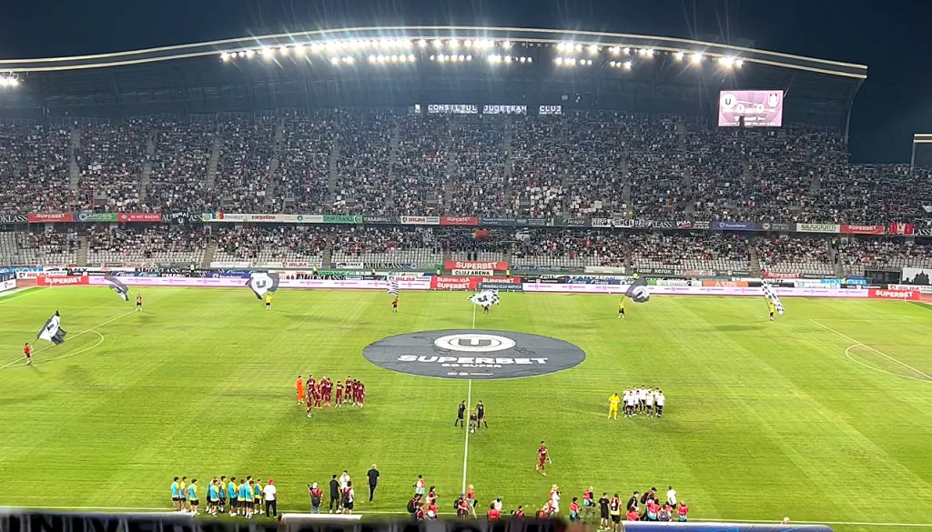 Mesajul lui Boc, după derby-ul dintre "U"şi CFR : "Da, se poate și la Cluj un meci - spectacol ca la Milano, Roma sau Manchester!"