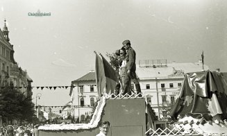 „Defilare cu ocazia zilei de 23 August (Cluj-Napoca)”
