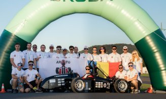 Mașina creată de echipa Universității Tehnice Cluj-Napoca a concurat în circuitul Formula Student din Cehia