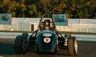 Mașina creată de echipa Universității Tehnice Cluj-Napoca a concurat în circuitul Formula Student din Cehia