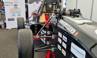 Mașina creată de echipa Universității Tehnice Cluj-Napoca a concurat în circuitul Formula Student din Cehia