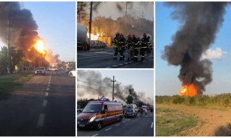 Explozii la o staţie GPL din Crevedia - Se fac cercetări in rem pentru distrugere din culpă care a avut ca urmare un dezastru