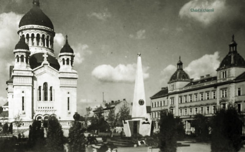 Piața Malinovschi după eliberarea orașului de sub ocupația fascistă