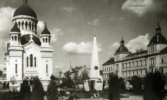 Piața Malinovschi după eliberarea orașului de sub ocupația fascistă