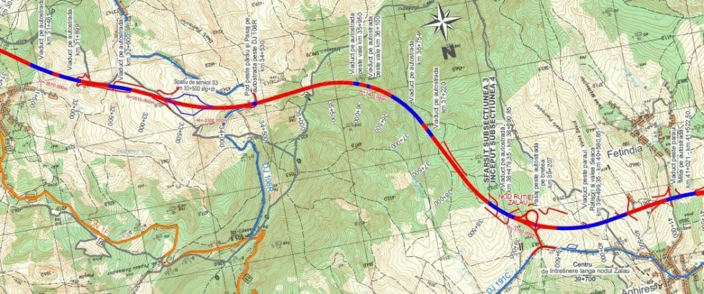 Autostrada Transilvania: 7 oferte pentru lotul cu tunelul Meseș! Include 65 de viaducte, poduri, pasaje și tunelul de 3 km, cu câte două benzi pe sens