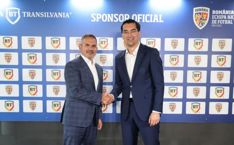 Banca Transilvania a devenit sponsor al Echipei Naționale a României